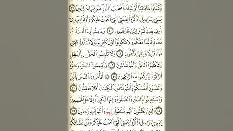 محمد صديق المنشاوي الصفحة (٧) سورة البقرة - افضل ختمة تعليمية