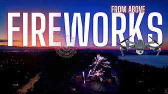 Seattle Fireworks From Above!