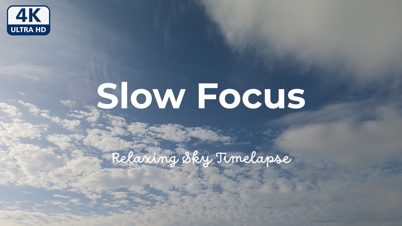 Slow Focus Music – Gentle Tempo for Deep Concentration