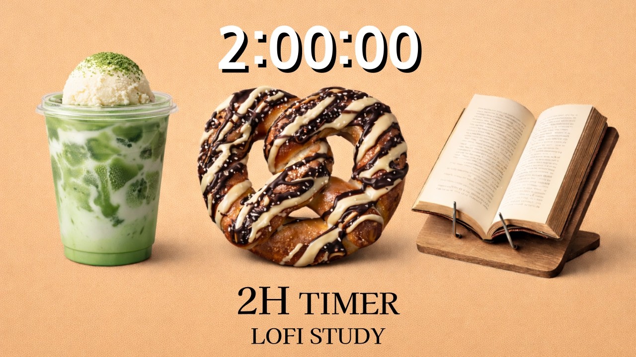 [playlist] 딱 2시간, 집중이 자연스럽게 이어지는 조용한 음악 | Lofi Study