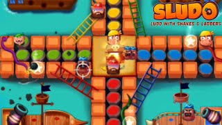 Fun Multiplayer Ludo Snakes and Ladders Game Gameplay (Android) screenshot 5