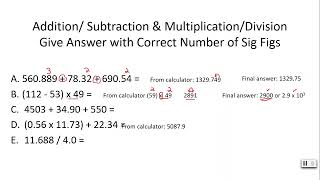 Video Ch 2 Mixed Operations, Sig Figs and Rounding Rules Exa
