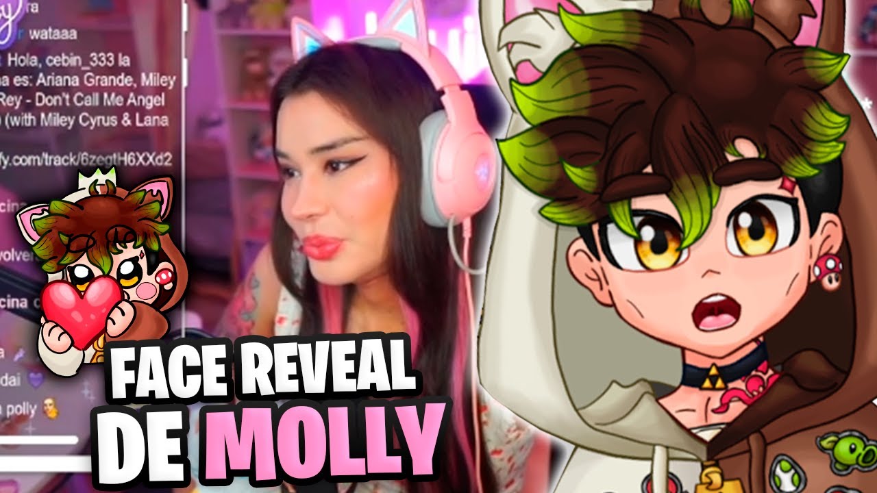 REACCIÓN AL FACE REVEAL DE CRYSTAL MOLLY💖