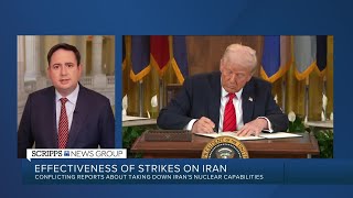 What happened in Iran during US bombing mission?