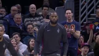 Lebron James Breaks Out Dance Moves After Cedi Osman Crossover