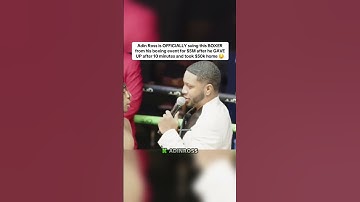 Thumbnail of Adin Ross is OFFICIALLY suing this BOXER from his boxing event for $5M 😯 #adinross #boxing