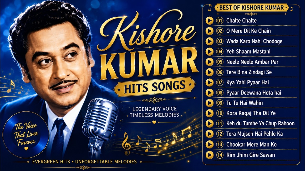 किशोर कुमार के सदाबहार गाने | Best Of Kishore Kumar | Evergreen Bollywood Songs