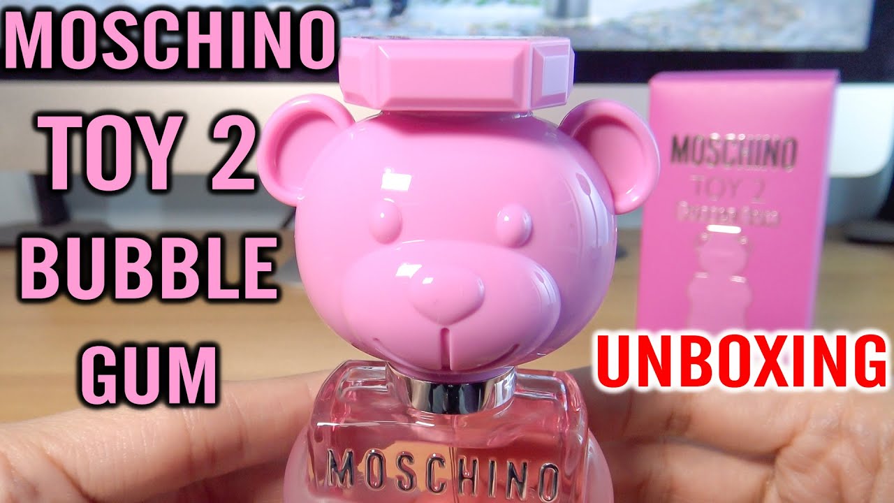 Moschino Toy 2 Bubble Gum Unboxing - YouTube