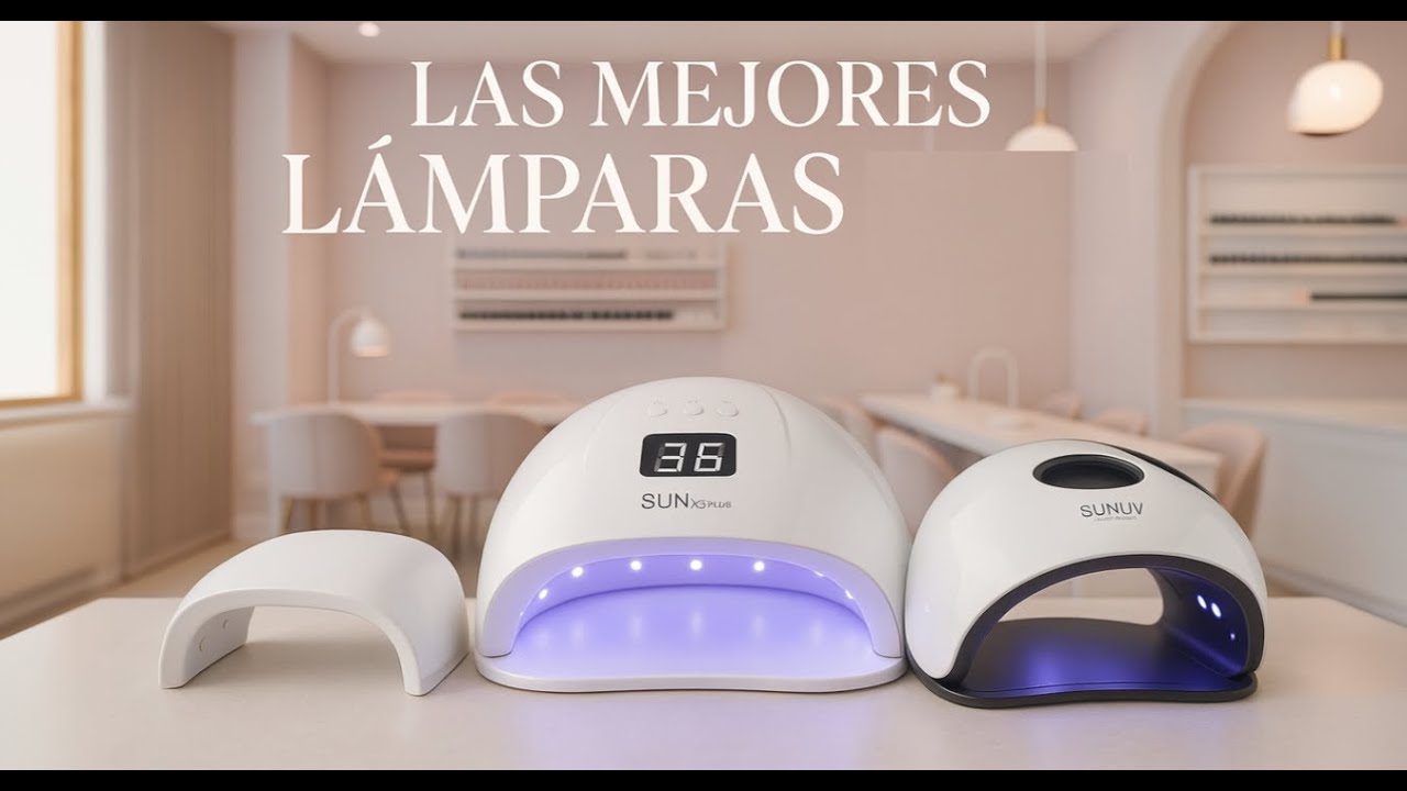 Mejores lamparas led para uñas 2026😱 