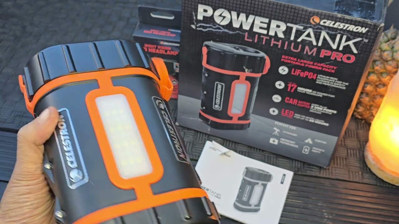 celestron national park foundation rechargeable power pack led flashlight PowerTank Lithium Pro 12V DC battery — Astronomics OtherAstronomyAccessories. PowerTank Lithium Pro – Celestron