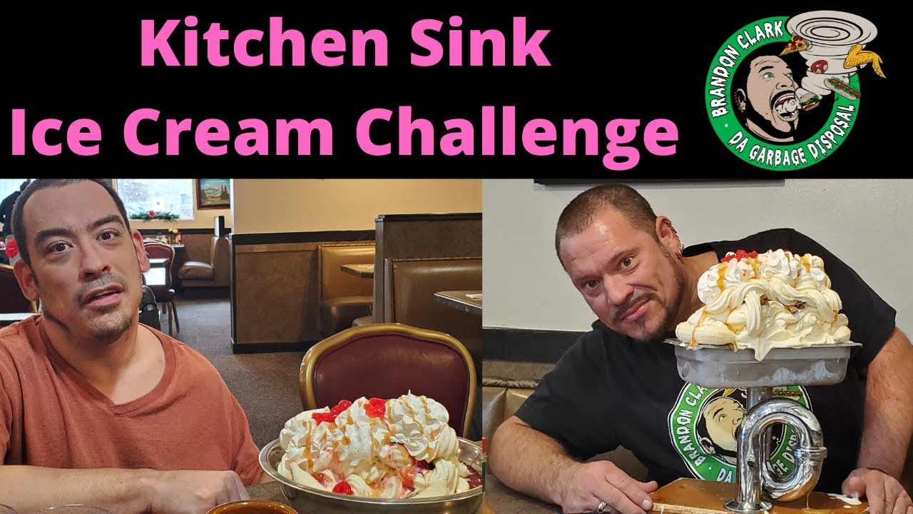 Angie's Kitchen Sink Ice Cream Challenge YouTube