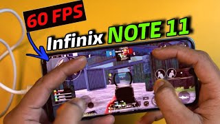 Infinix note 11 PUBG Test @ 60 FPS Infinix note 11 PUBG Test @ 60 FPS