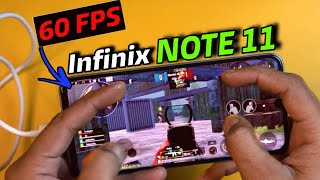 Infinix note 11 PUBG Test @ 60 FPS