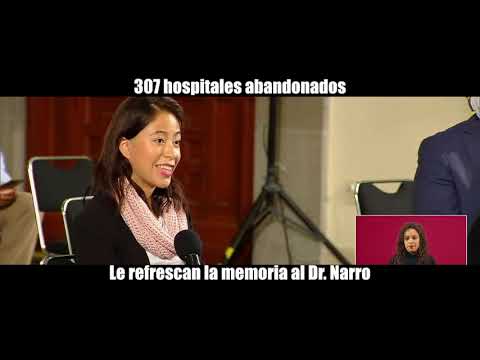 López-Gatell deja en ridículo al Dr. José Narro: 307 hospitales quedaron abandonados.