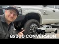 Converting the 04 to 19 dually wheels cheaper route and old school wheels