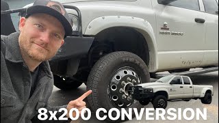 Converting the 04 to 19+ DUALLY WHEELS. Cheaper route and old school wheels by V-BELT and SON 14,213 views 1 month ago 15 minutes