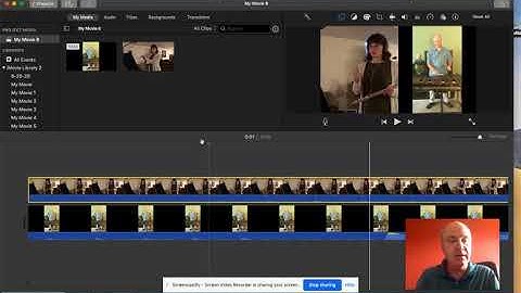 Split Screen Videos Using iMovie