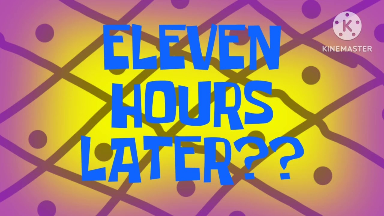 SpongeBob time cards season 103.5