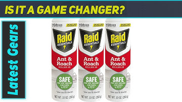 Raid Essentials: BEST Ant & Roach Killer? (Child & Pet Safe)