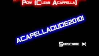 Black Eyed Peas - Boom Boom Pow (Clean Acapella)