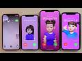 iPhone 12 iPhone X iPhone 12Pm iPhone 16pro Incoming call Facetime Outgoing call