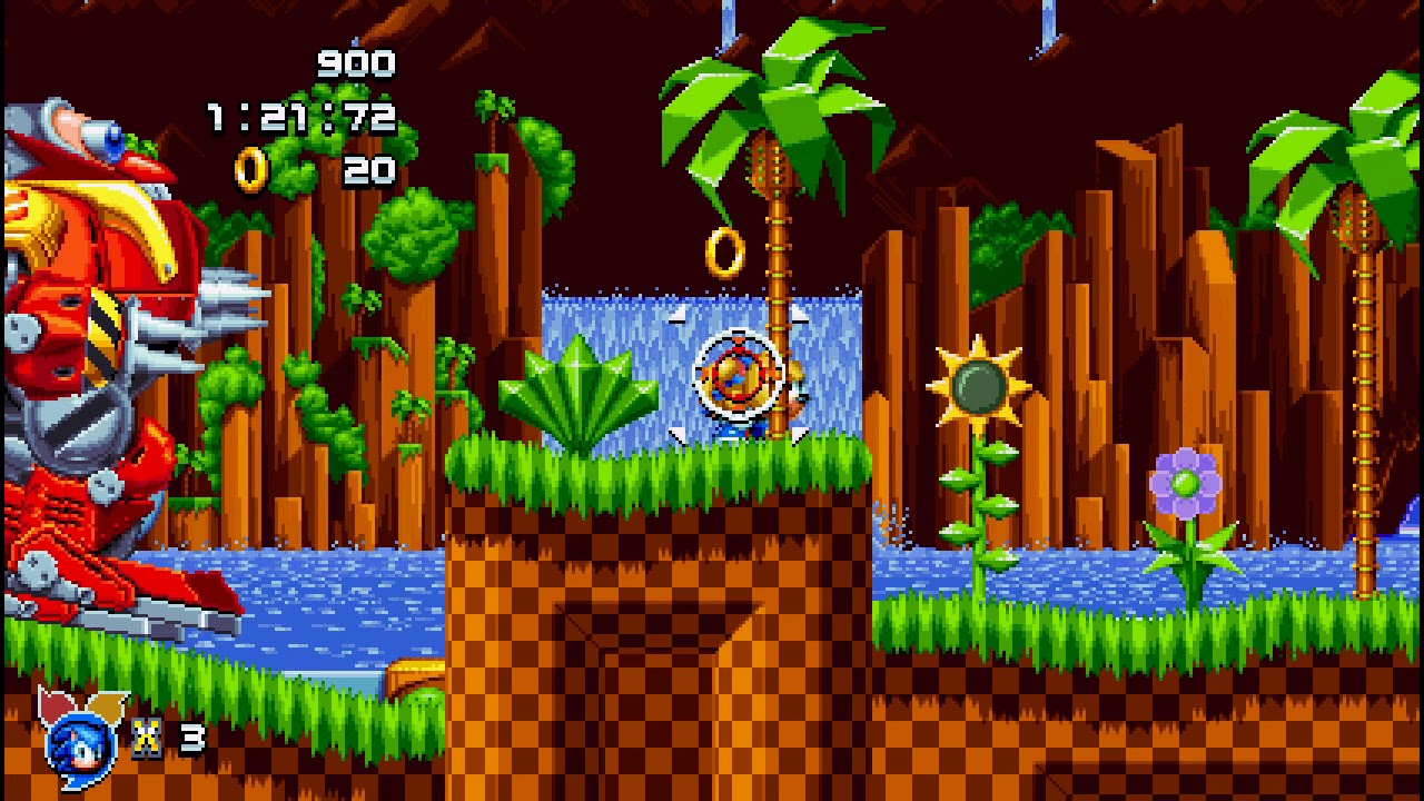 Sonic Mania Heroes - New HUD