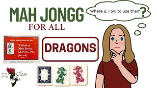 How to Play American MahJong learn the 2026 NMJL card all about DRAGONS #2026NMJL #mahjong #dragons