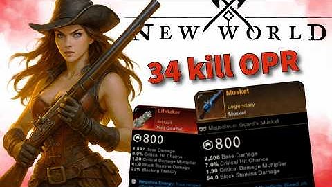 This MUSKET is BROKEN 😲 - New World