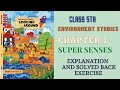 |CLASS 5th|NCERT|EVS|CHAPTER 1[SUPER SENSES ]