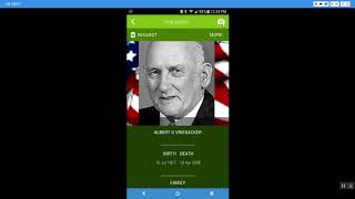 Search for a Memorial on Find a Grave MOBILE App