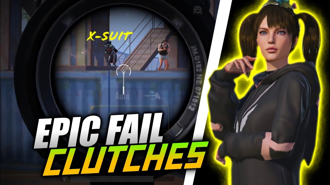 EPIC FAIL CLUTCHES PUBG MOBILE BGMI - YouTube