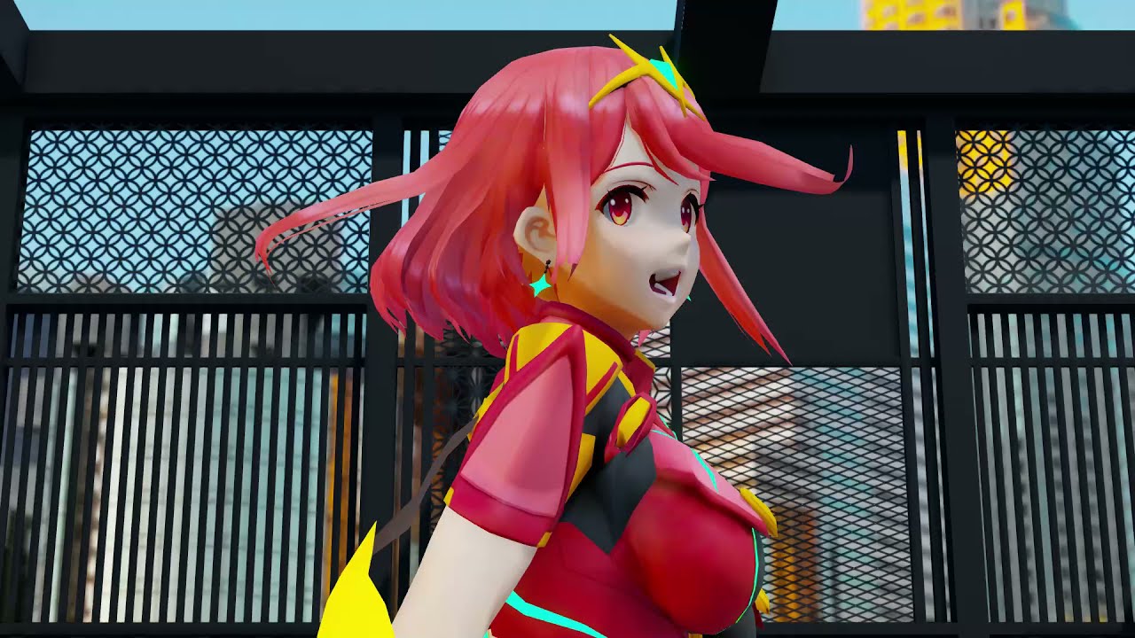 [MMD Xenoblade2]pyra dance specialist