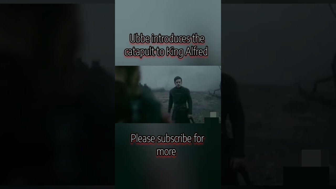 Ubbe introduces the catapult to King Alfred