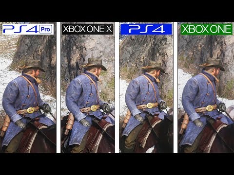 Tegne forsikring tryk marxisme Red Dead Redemption II | PS4 vs PS4 Pro vs ONE vs ONE X | 4K Graphics  Comparison - YouTube