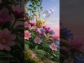 The Bubble-Winged Bird #Cute #Fantasy #Joyful #PixarStyle #AnimalShort #Bubbles #Creative