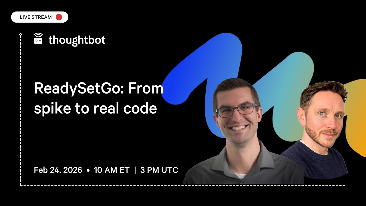 ReadySetGo: From spike to real code