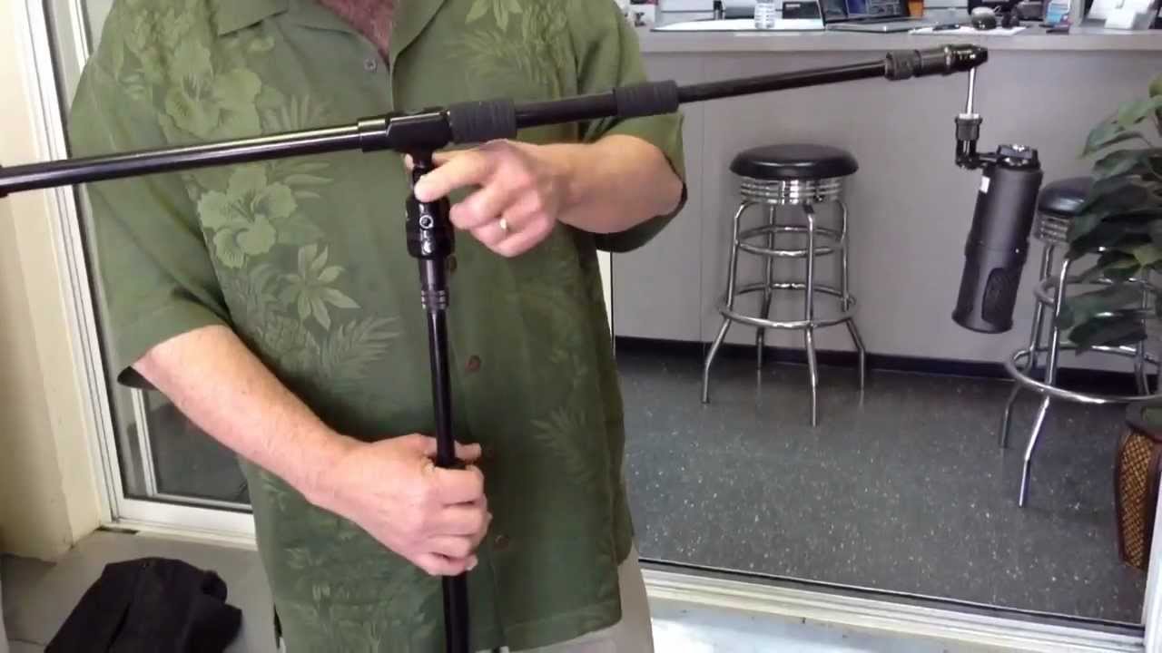 Quick Look 2 Hollywood Sound Triad Orbit Boom Microphone Stand