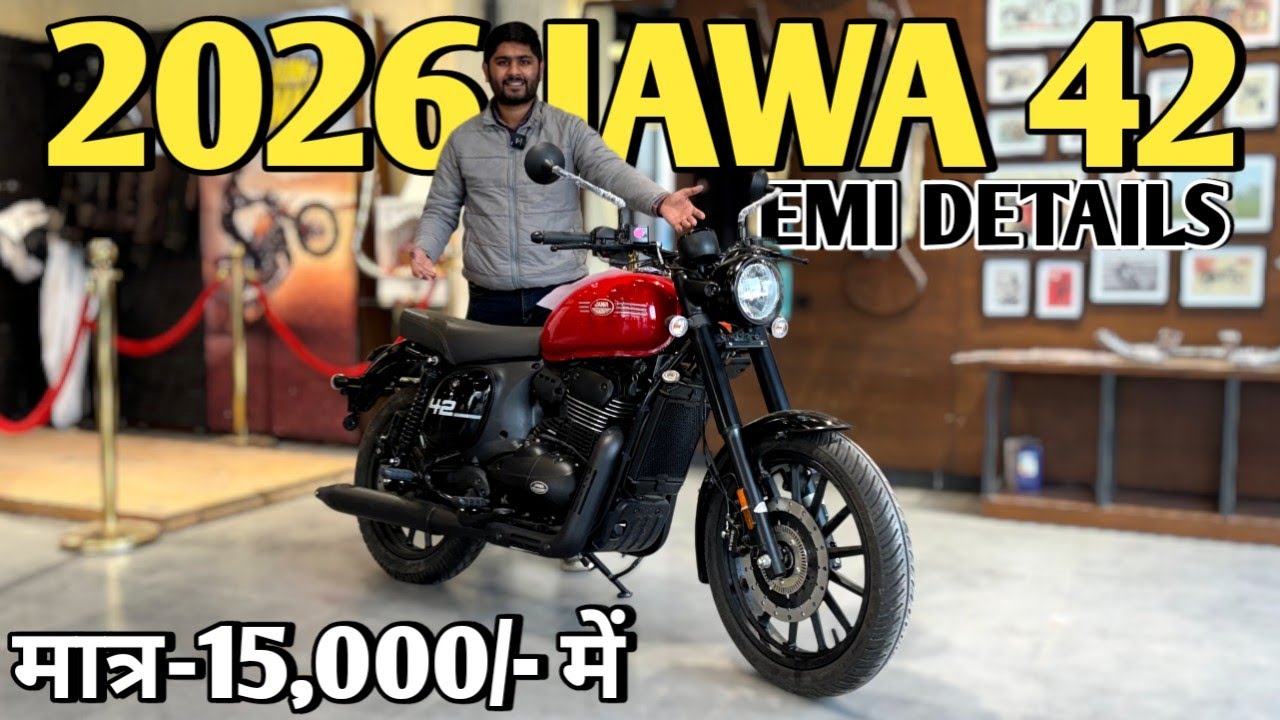 2026 Jawa 42 Loan & Emi Details | मात्र-15,000/- | PoweronTorque 