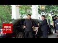 Trump Kim summit: Kim arrives at the hotel - BBC News