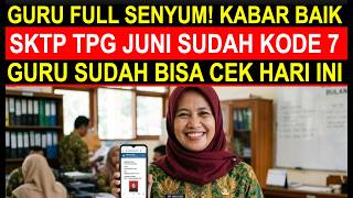 Breaking news kabar gembira tanggal 17 Juni 2026 SKTP pencairan tunjangan sertifikasi guru Juni