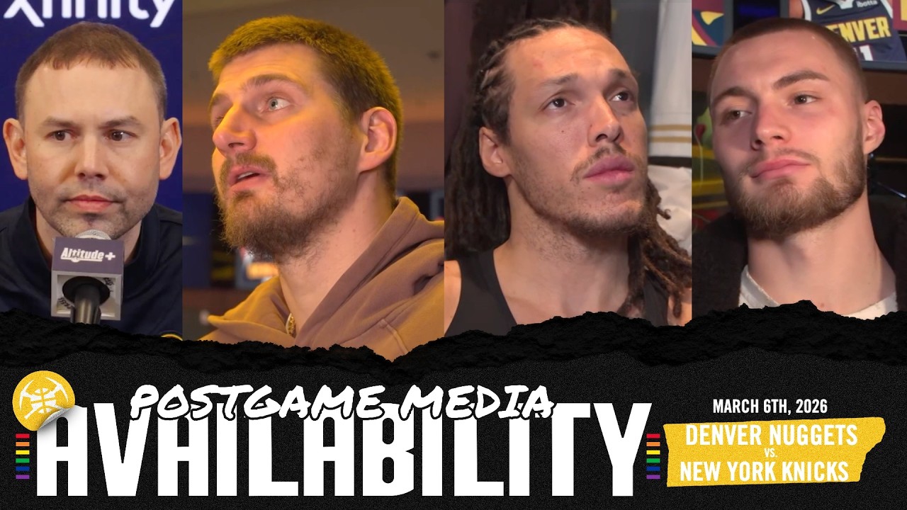ALL Denver Nuggets Postgame Media vs. NYK 🎙️