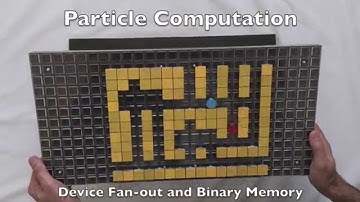 Making a computer using only square blocks and sliding particles!