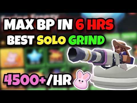 BEST & FASTEST Way To Grind BUNZ For 2026 Spring Frenzy Battle Pass | SOLO 4500+/HR | Roblox TDS