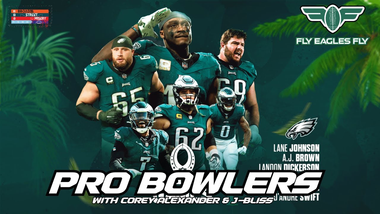 Eagles Pro Bowl Drama | Jalen Carter Starter, Jordan Davis Snub Debate