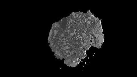 3D Visualisation of a soil aggregate captured using x-ray tomography.