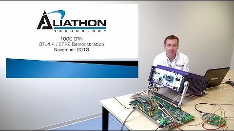 100G OTN (OTL4.4 / CFP2) Demo