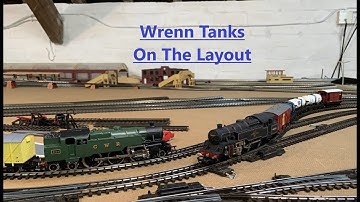 Some Fun On The Tri-ang Super 4 Mainlines Running A Few Wrenn Tank Locomotives And Rolling Stock