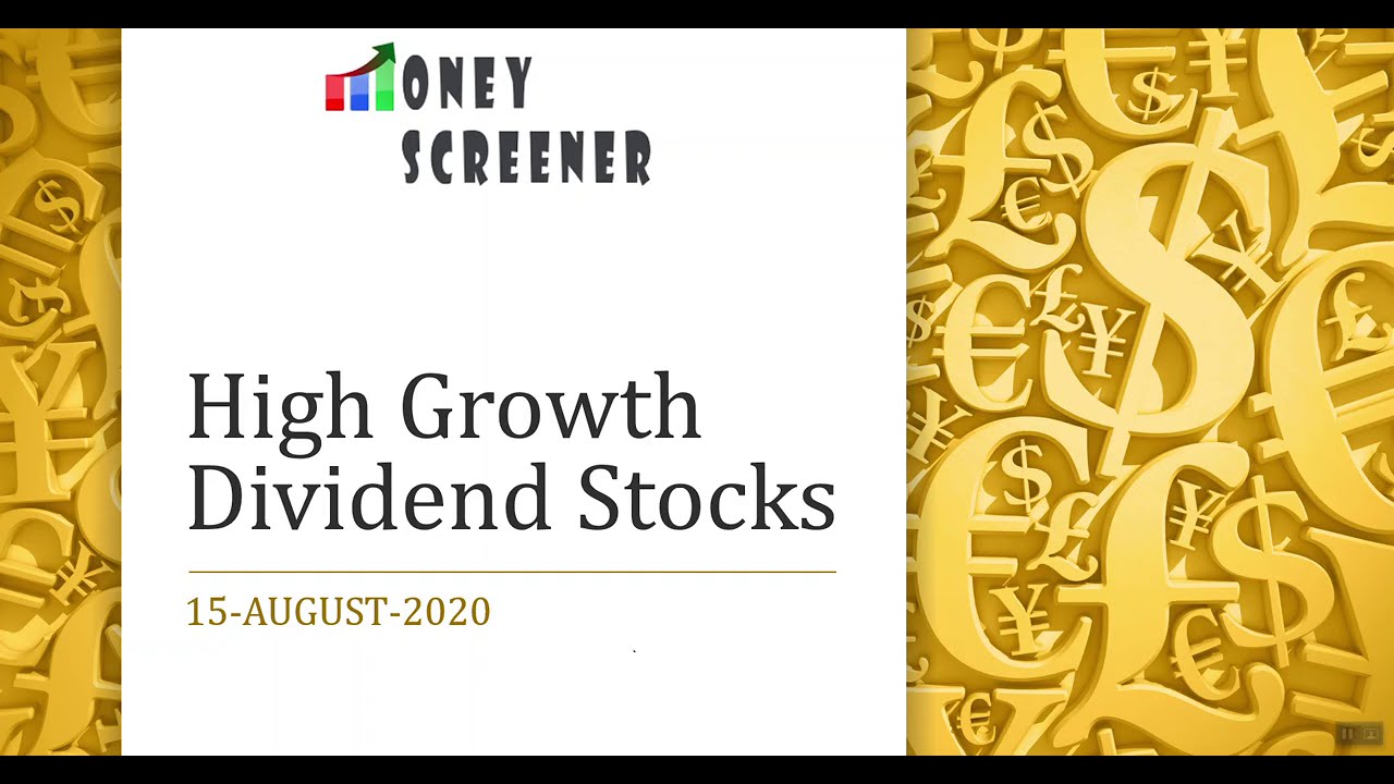 4 High Growth Dividend Stocks NSE, BSE INDIA YouTube