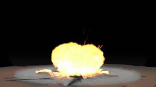 FumeFX large explosion shockwave/debris V3