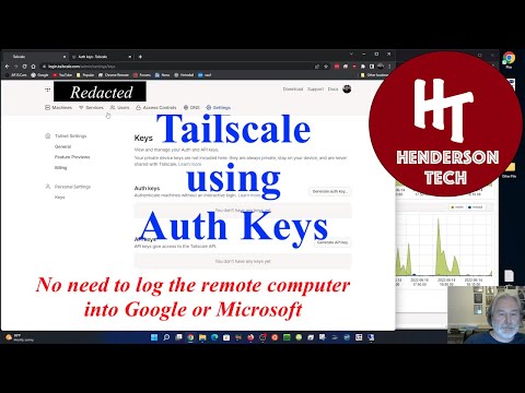 Tailscale using Auth Keys instead of Browser Login